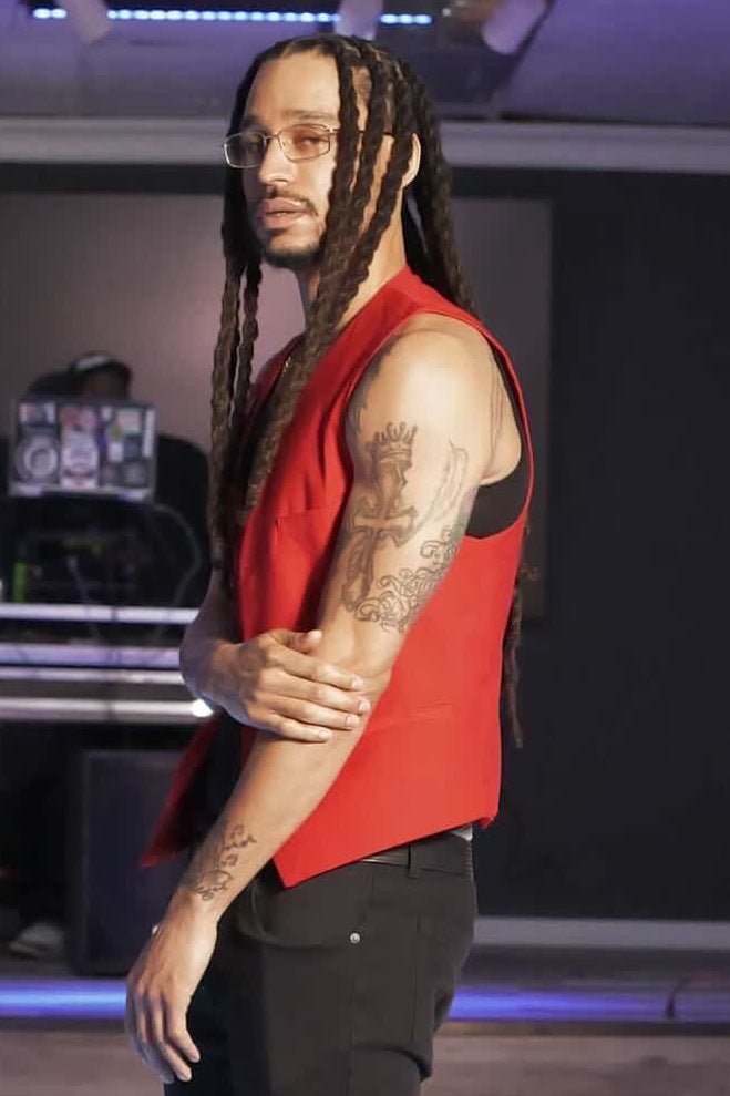 Rose Red Vest - Haus of Moss