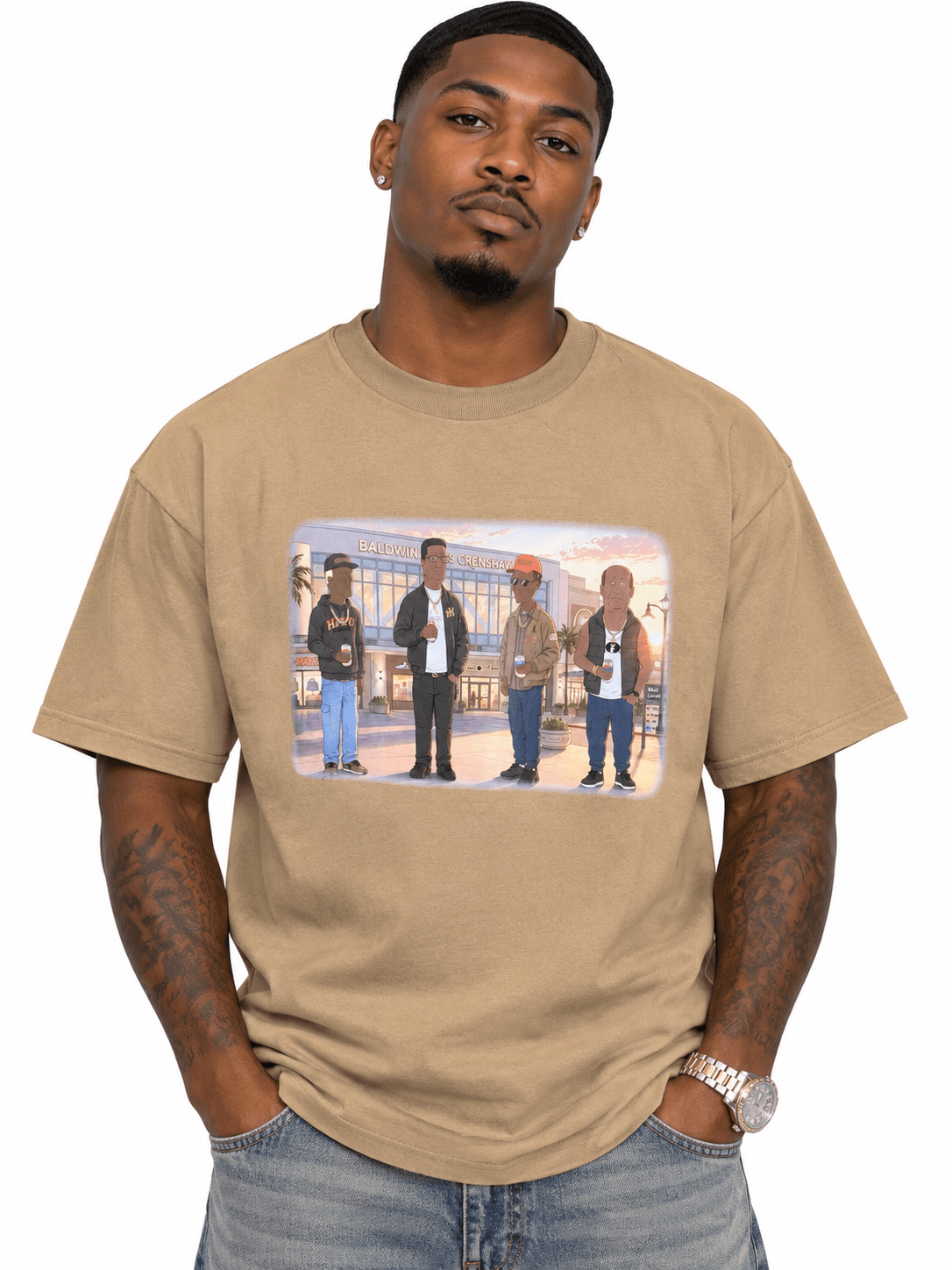 King of Baldwin Hills Tee Shirt - Haus of Moss