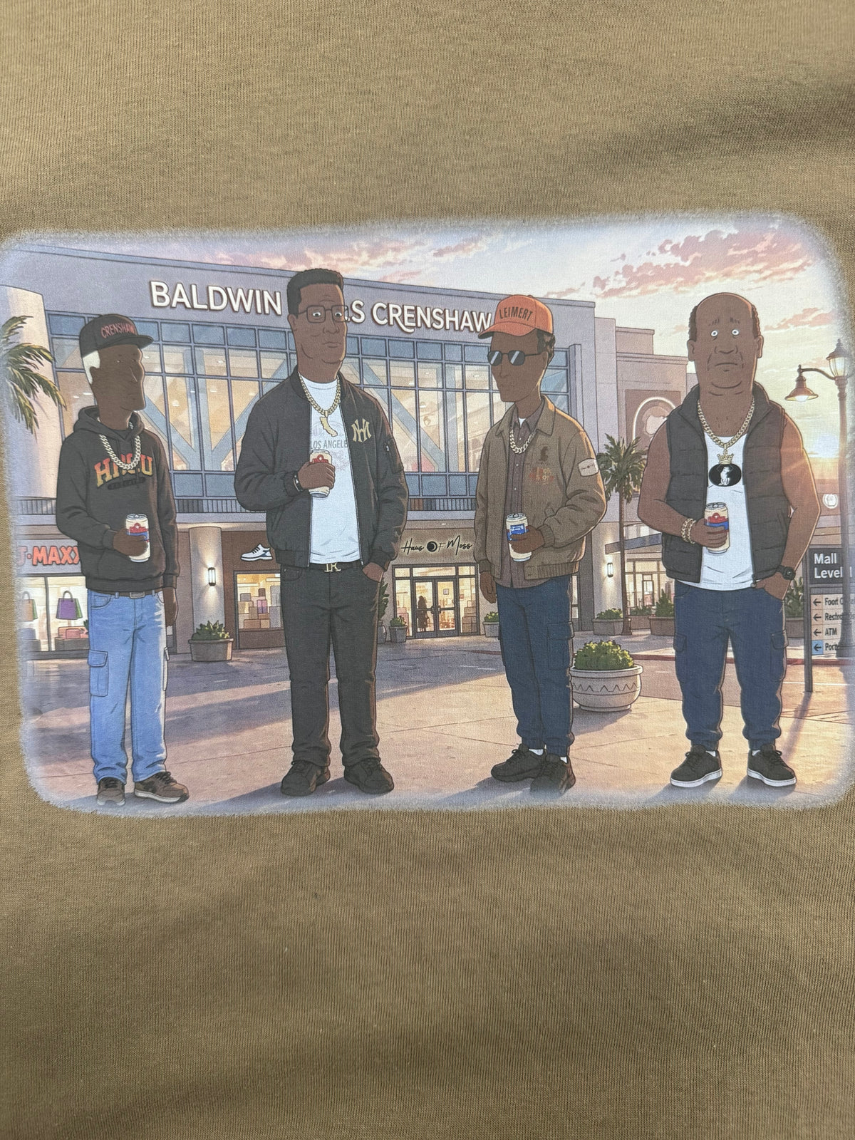 King of Baldwin Hills Tee Shirt - Haus of Moss